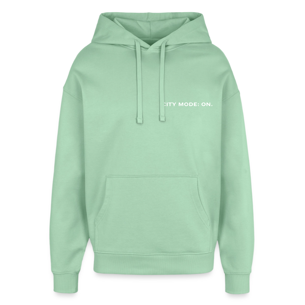 Oversized Unisex Hoodie - City of no sleep - Nebeljade