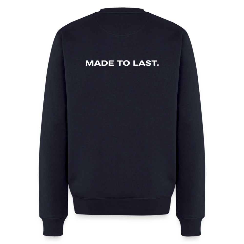 Männer Sweatshirt - Made to last. - Navy