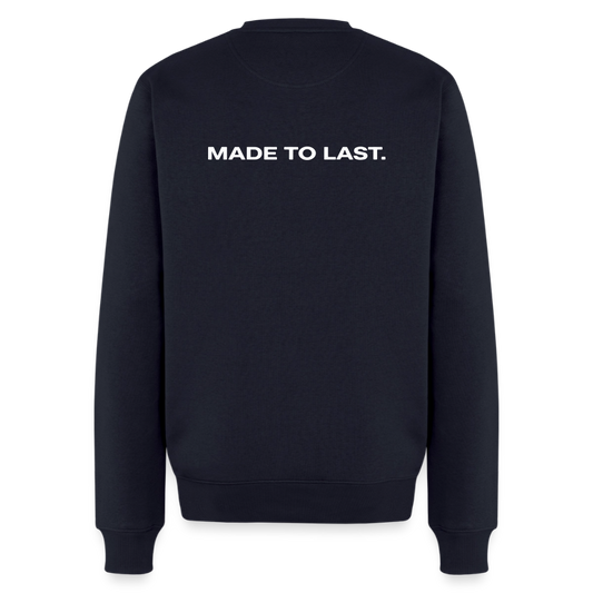 Männer Sweatshirt - Made to last. - Navy