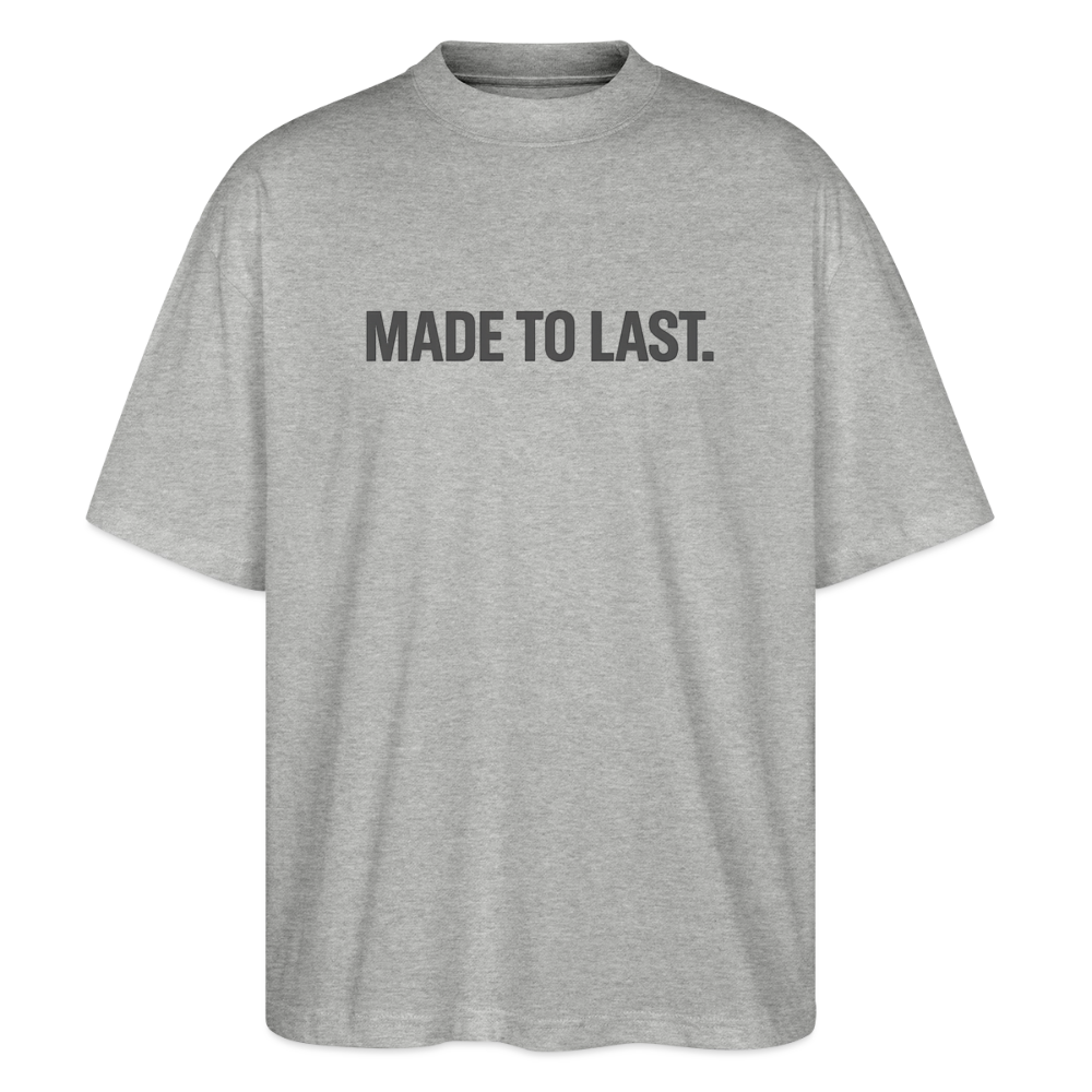Stanley/Stella Oversized Unisex Bio T-Shirt Blaster 2.0 - Grau meliert