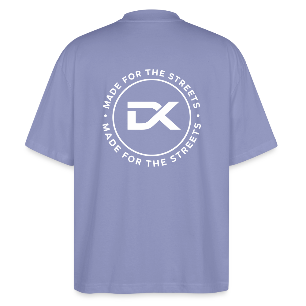 Oversized Unisex T-shirt - Made for the streets - Violett