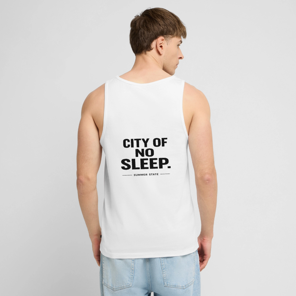 Männer Premium Tank Top - Weiß