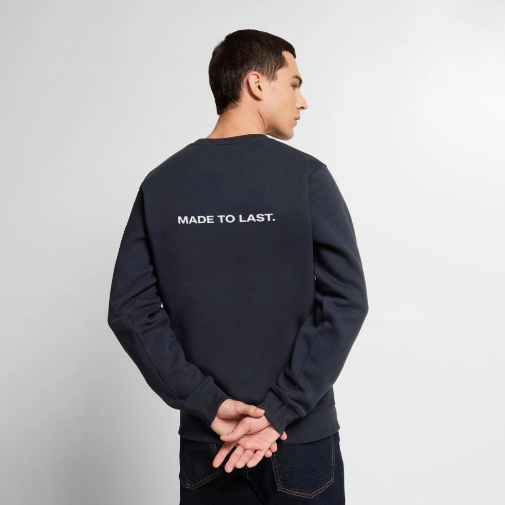 Männer Sweatshirt - Made to last. - Navy
