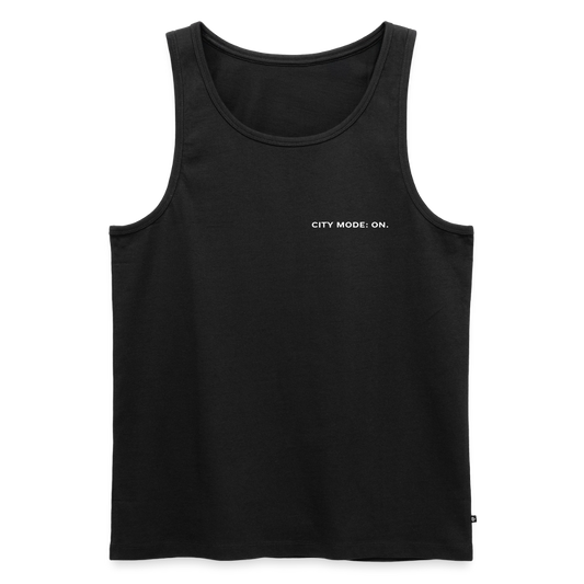 Männer Premium Tank Top - Schwarz