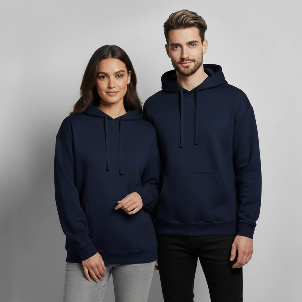 Oversized Unisex Hoodie - Mainstage Mentality - Navy