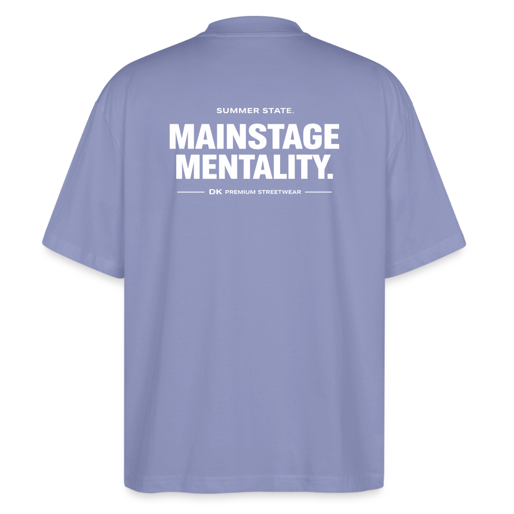 Oversized Unisex T-shirt - Mainstage Mantality - Violett