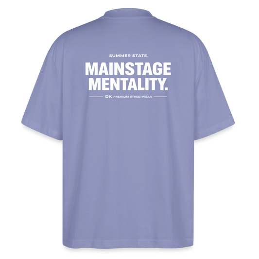 Oversized Unisex T-shirt - Mainstage Mantality - Violett
