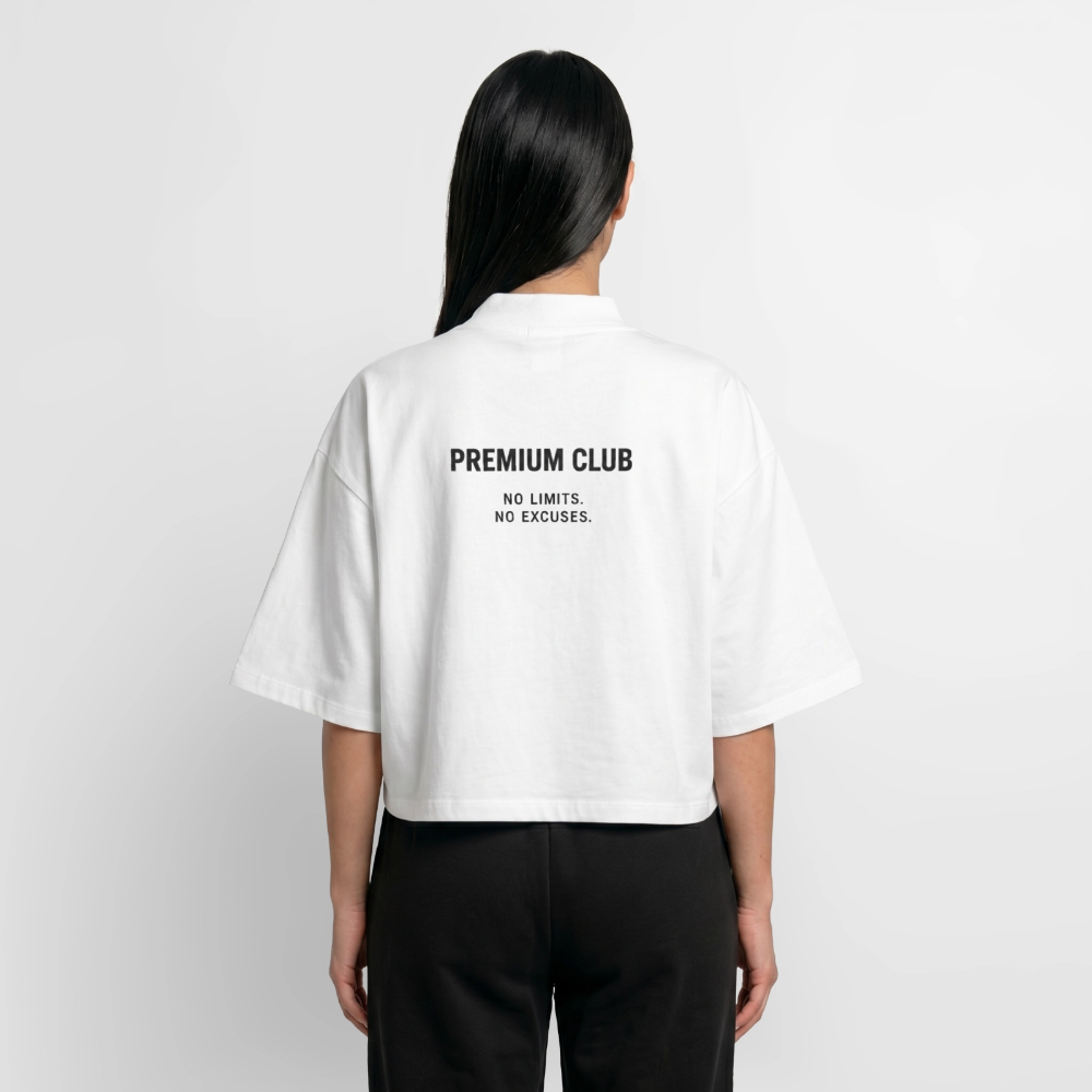 Boxy Frauen Recyceltes 1/2 Sleeved T-Shirt by Stanley/Stella - Weiß