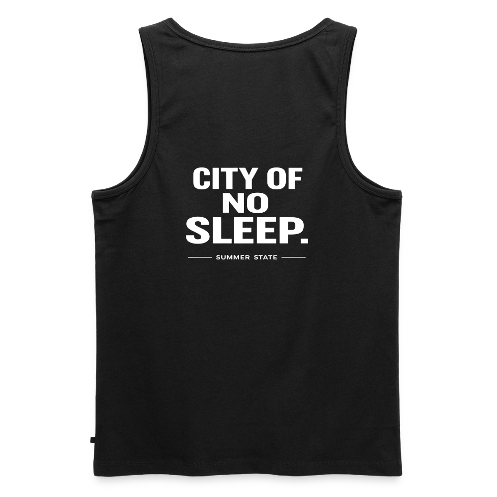 Männer Premium Tank Top - Schwarz