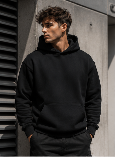 Oversized Unisex Hoodie - Mainstage Mentality - Lifestyle-Foto