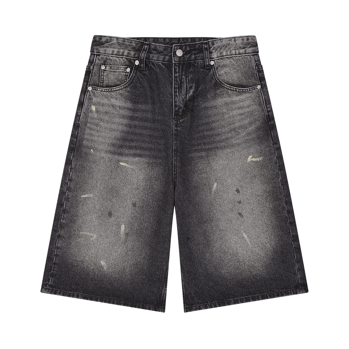 Herren Baggy Denim Shorts – Wide Leg Vintage Wash | DK Premium