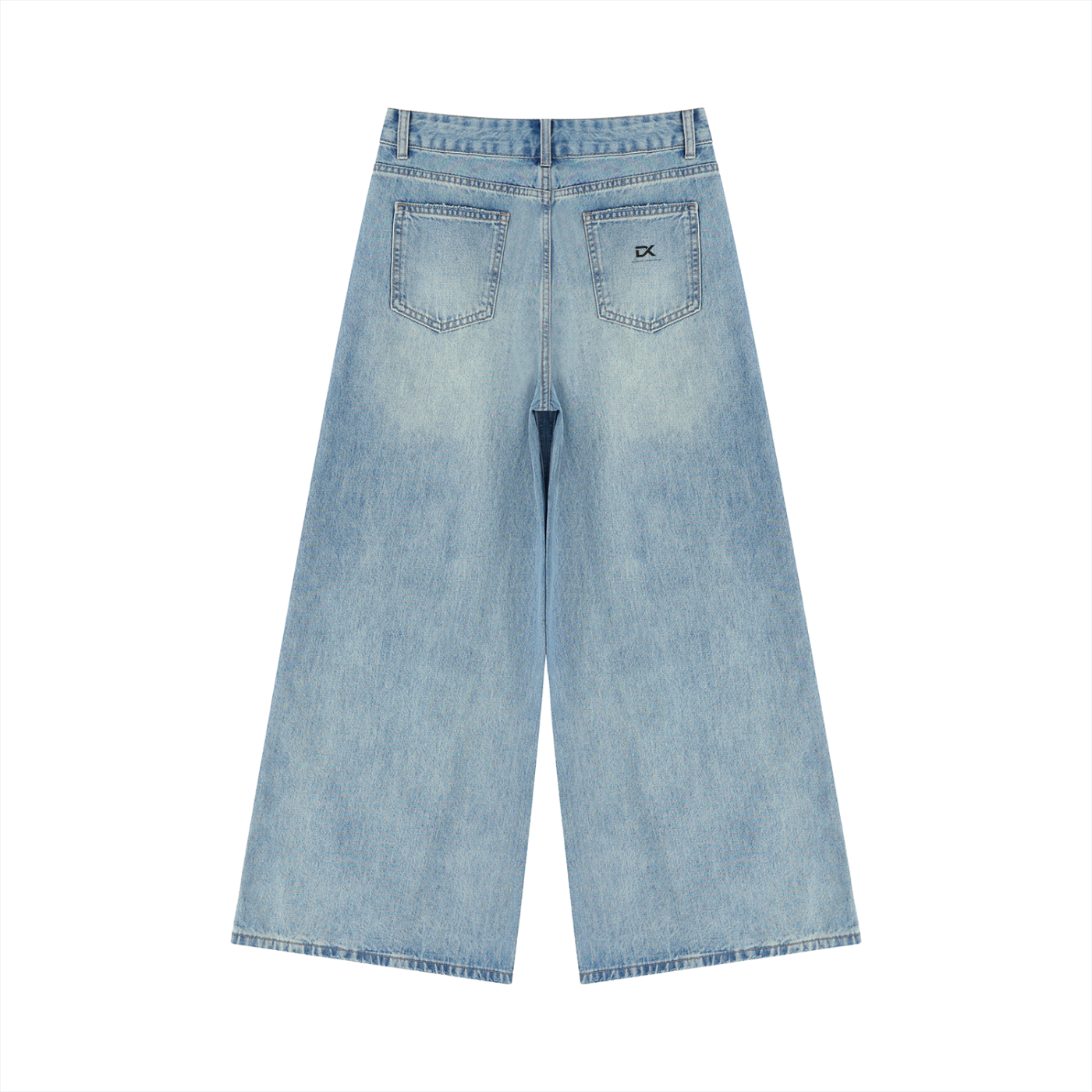 Damen Wide Leg Jeans – Vintage Wash | DK Premium
