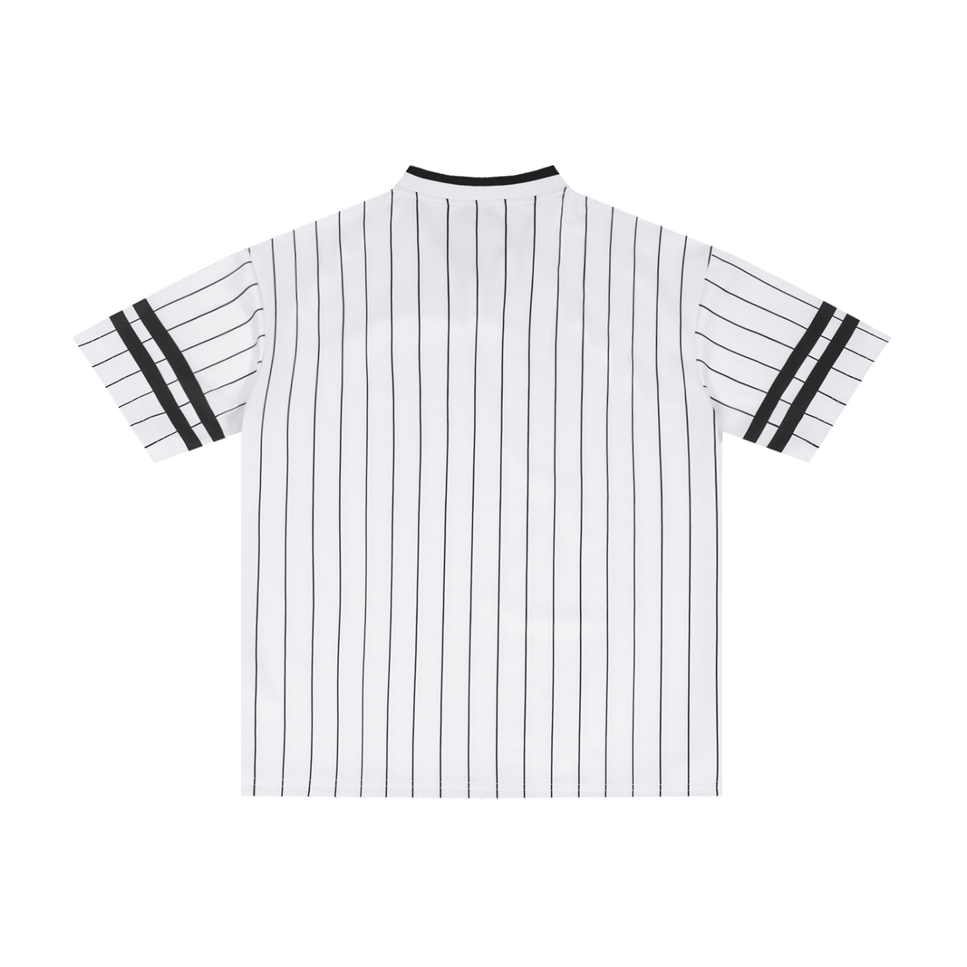Oversized Unisex T-Shirt – Striped V-Neck | DK Premium